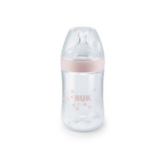 NUK - Fľaša nature sense 260ml Ružová