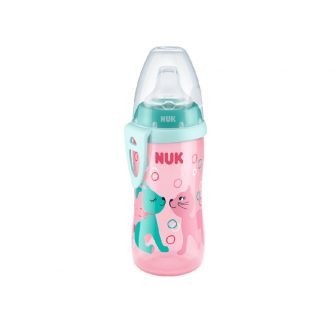 NUK - Fľaška first choice PP Active Cup 300ml Ružová